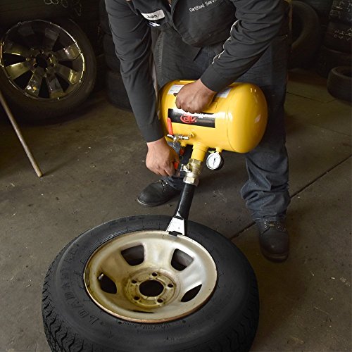 TOOLUXE 30007L Air Tire Sealer, 5 Gallon Bead Seater, 145 Max PSI Blaster - size: Tire Bead Seater