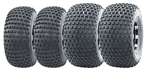WANDA Set 4 4 UTV ATV Tires 20x7-8 20x7x8 Front & 22x11-8 22x11x8 Rear 4PR