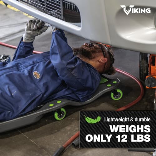 AFF Viking 42" Mechanic's Creeper, Low Profile Ergonomic Design, Heavy Duty - style: 42" Mechanic
