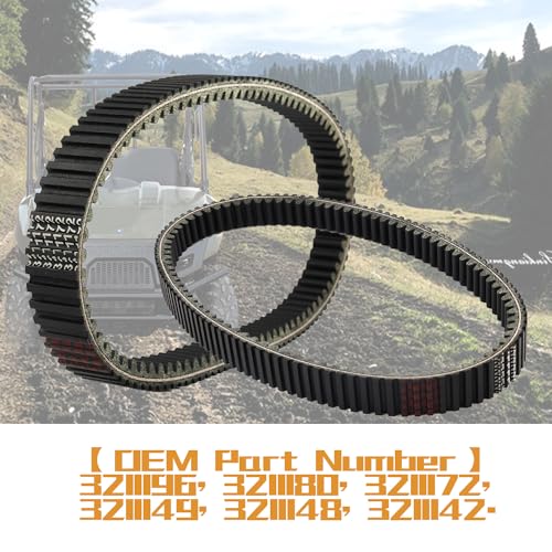 KARSEE 3211180 Drive Belt Replacement for 2014-2024 Polaris RZR 1000 XP/ XP4 /General XP 1000/XP 4 1000 Models and More Replace 3211196 3211172 3211148 3211142 - size: Polaris rzr 1000 XP 3211180