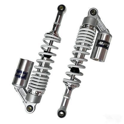 360mm Rear Shock Absorber Suspension Motorcycle ATV Quad 7mm Spring - color: White