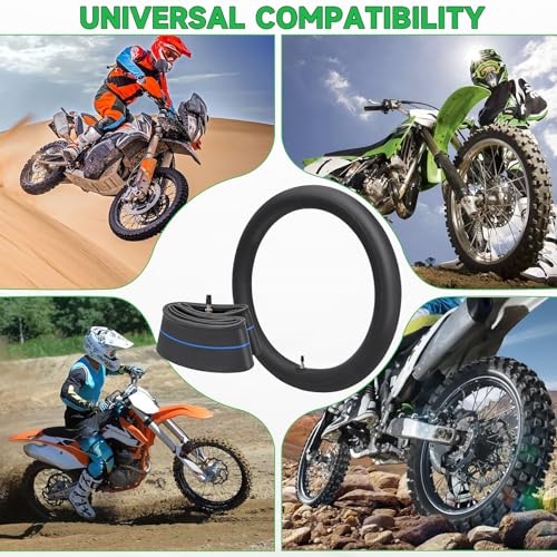 2.75/3.00-19" Motorcycle Heavy Duty Tire Inner Tube 70/100-19,2.75-19,2.75x19, 3.00-19 TR4 Staight Valve Stem for Most 300-19 Motocross Tires,Surron Light Bee X,Talaria and Segway X160/X260 Inner Tire - size: 2.75/3.00-19" 2pcs