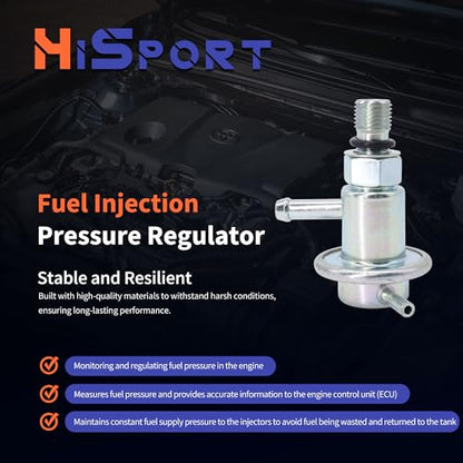 HiSport 23280-65010 PR4043 Fuel Pressure Regulator Toyota - size: HSFPRR4043
