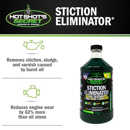 Hot Shot's Secret Original Stiction Eliminator Oil Additive, 64 oz - size: 64 ounces