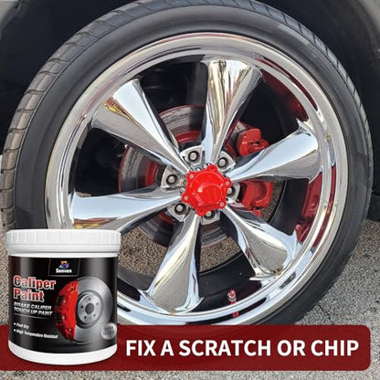 Red Caliper Paint High Temperature Brake Caliper Paints 12 fl. Oz. Touch Up Paints Red Gloss High Temperature Heat Resistant - color: Red 1