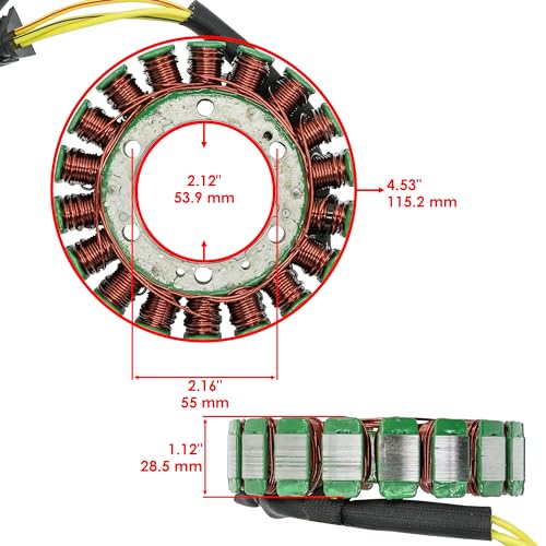 Caltric Stator & Regulator Rectifier Compatible With Honda Cbr900Rr Cbr 900Rr Fireblade 1996-1999 Gasket