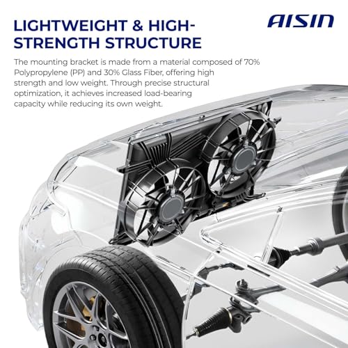 AISIN AFTERMARKET CFMCH-00212 Radiator Cooling Fan Assembly