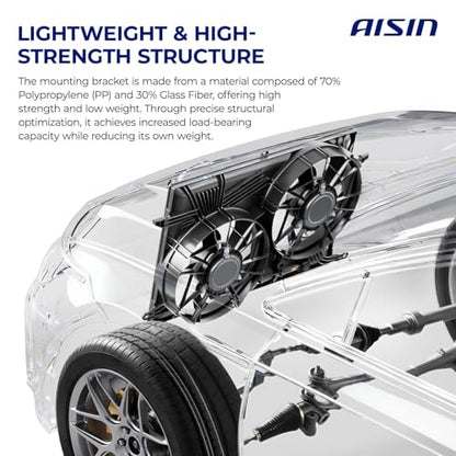 AISIN AFTERMARKET CFMCH-00212 Radiator Cooling Fan Assembly