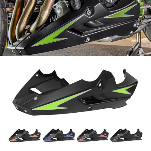 Motorcycle Engine Guard Belly Pan Spoiler Lower Fairing Replacement for Kawasaki Z900 2017-2026 Z900SE Z900 SE 2021-2026 Bellypan Body Engine Bottom Protection Cover (Type A) - color: Type A