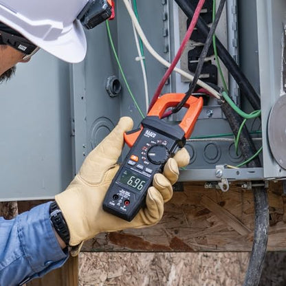Klein Tools CL810 Digital Clamp Meter, 600A AC/DC Auto Ranging & Worklight - size: 1000V/600A