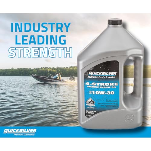Quicksilver 10W-30 Marine Engine Oil - style: Mineral