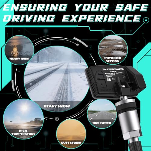 TPMS Sensor 433Mhz Tire Pressure Monitoring Sensor For CHRYSLER JEEP RAM - size: 56029398AB