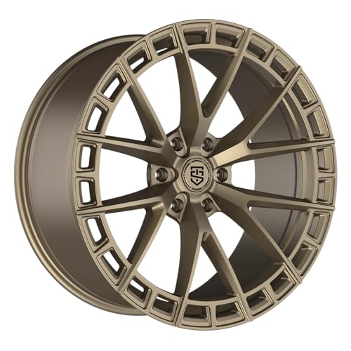 TIS 504BZ 22X10 Satin Bronze Wheel - 6X135 Bolt Pattern, 24mm Offset (504BZ-2206324) - color: Satin Bronze, size: 22X10 | BP: 6X135 | Offset: 24mm