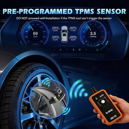 TPMS Sensor GM Chevrolet, 315MHz Tire Pressure Monitoring Sensor Set of 4 - size: 13586335/4