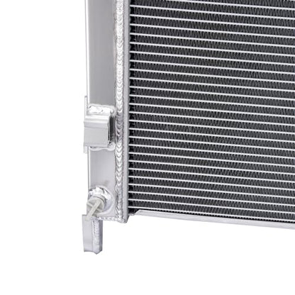 3 Row All aluminum Radiator Compatible with 2004-2009 Dodge Ram 1500/2500/3500 Pickup 5.7L V8 Models (AT) 44mm Core Thickness, Automotive Performance Radiators, Crossflow Radiator