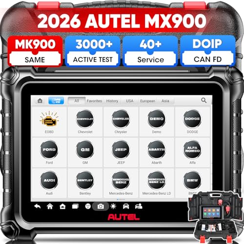 Autel MaxiCheck MX900 Scanner, 3000+ Active Test, 40+ Service, DoIP&CAN FD