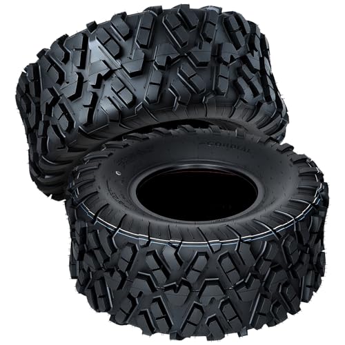 27x12x12 ATV UTV Tires, 27 12 12 All-Terrain Tires,A102, 27x12-12 UTV ATV Tire for Off-Road, Mud, Dirt, Sand, Street Trail, 6PR Tubeless,2 Pack - size: 27X12-12, style: Pattern D