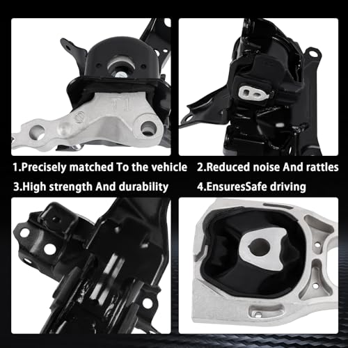 Engine Motor and Transmission Mount Kit for 2018-2022 C-HR 2.0L - size: 2018-2022 C-HR 2.0L