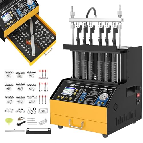 CT500 Fuel Injector Cleaner Tester, 6-Cylinder GDI EFI FSI PIEZO