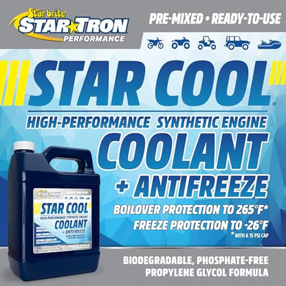 STAR BRITE Star Cool Synthetic Engine Coolant & Antifreeze - size: 1 Gallon