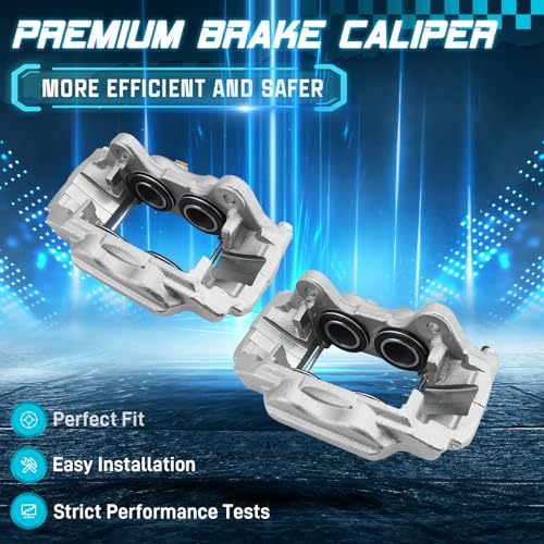 IRONTEK 19B2048 19B2049 Front Driver & Passenger Side Brake Caliper - color: Right+ Left