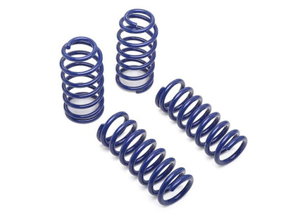 Lowering Springs | Progressive Rate Suspension Springs 1.5 Inch Drop Front Rear Blue Performance Upgrade | Compatible with 1979-2004 Ford Mustang Coupe Excludes 99-04 Cobra - size: Sport (79-04 Coupe, Excluding 99-04 Cobra)