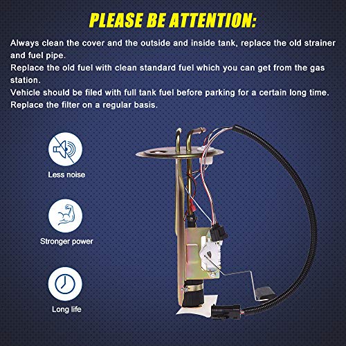 Fuel Pump Module Assembly E2298S Compatible with 1999 2000 2001 2002 Ford Expedition V8 4.6L 5.4L w/Standard Suspension RWD With OE Replace E2298S