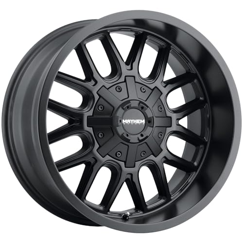 Mayhem 8107-2952MB Cogent 8107 Matte Black 20X9 5-127/5-139.7 0mm 87.1mm