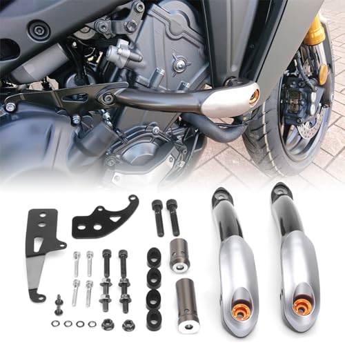 Motorcycle Frame Sliders for YAMAHA MT-09 MT09 SP TRACER 9 GT 9GT XSR900 XSR 900 Axle Slider Engine Anti Falling Crash Protector Guard Bar CNC Aluminum Frame Slider Kit