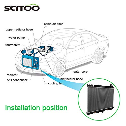 Radiator Compatible With For Toyota Camry Solara - style: RAD:2436