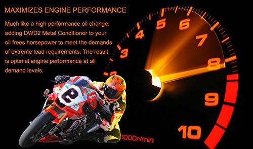DWD2 Clean Metal Motorcycle oil optimizer additive for 2 stoke and 4 stroke engines (3)