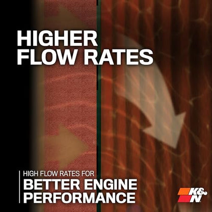 K&N Oil Filter: 20,000 Mile Engine Protection, High Efficiency, HP-7041