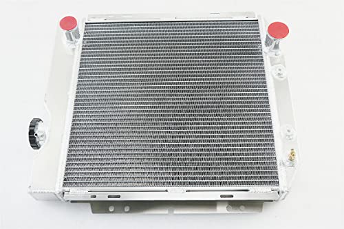 4 ROW Aluminum Radiator Compatible with 1964-1966 FORD MUSTANG & 1960-1965 Ranchero V8