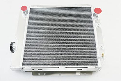 4 ROW Aluminum Radiator Compatible with 1964-1966 FORD MUSTANG & 1960-1965 Ranchero V8