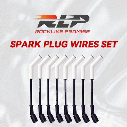 Spark Plug Wire Set 9070C Extreme 9000 Ceramic Boot Compatible with LS Terminals LS3 LS4 LS7