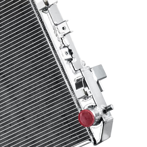Replacement for Dodge Radiator Fit 2009-18 Dodge Ram 1500 2500 3500 Pickup - size: 3 Row Radiator w/Plastic Drain