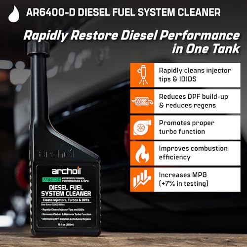 Archoil Ultimate Diesel Kit - AR9100 Friction Modifier (16oz) + AR6500 Diesel Treatment (40oz) + AR6400-D Diesel Fuel System Cleaner (12oz)