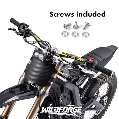Electric Bike Fender Set - Front Fender, Rear Fender, Rear Shock Fender - Electric Dirt Bike Accessories - Ebike Mud Guard for Sur-ron Light Bee S/X / X160 / X260 - style: Fender Set