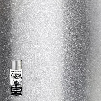 Rust-Oleum Automotive Custom Lacquer Spray Paint, Silver Chrome - color: Silver Chrome, size: 10 Ounce (Pack of 1)