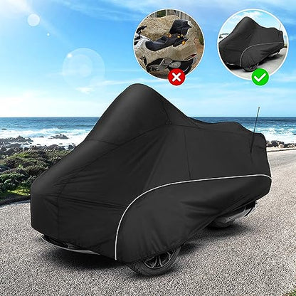 for Spyder F3 Full Cover Compatible with Can-Am Spyder F3T Tour & Limited - size: for Spyder F3T