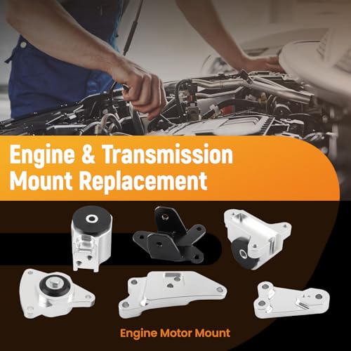 maXpeedingrods Engine Motor Mount Kit for Acura RSX - style: for Honda Civic SI HB EP3 2002-2005