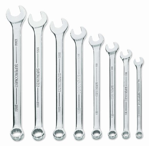 Williams MWS-1B 8-Piece Super Combo Wrench Set - size: 8 Piece Set (6-13 mm)