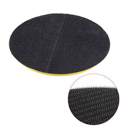 uxcell 7" Hook and Loop Backing Pad Sanding Polishing Backer Plate with M14 Female Thread for Random Orbit Sander Polisher Buffer - size: 7"