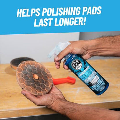 Chemical Guys, Foam & Wool Polishing Pad Cleaner, Citrus-Based, 16 oz Spray