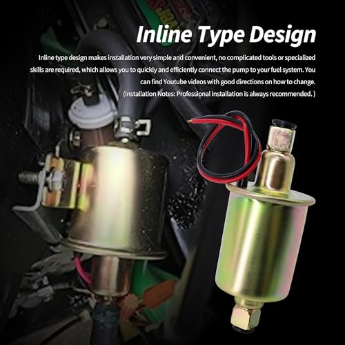6 Volt Electric Fuel Pump Compatible with Buick 1927-1932 - style: 6 Volt Electric Fuel Pump