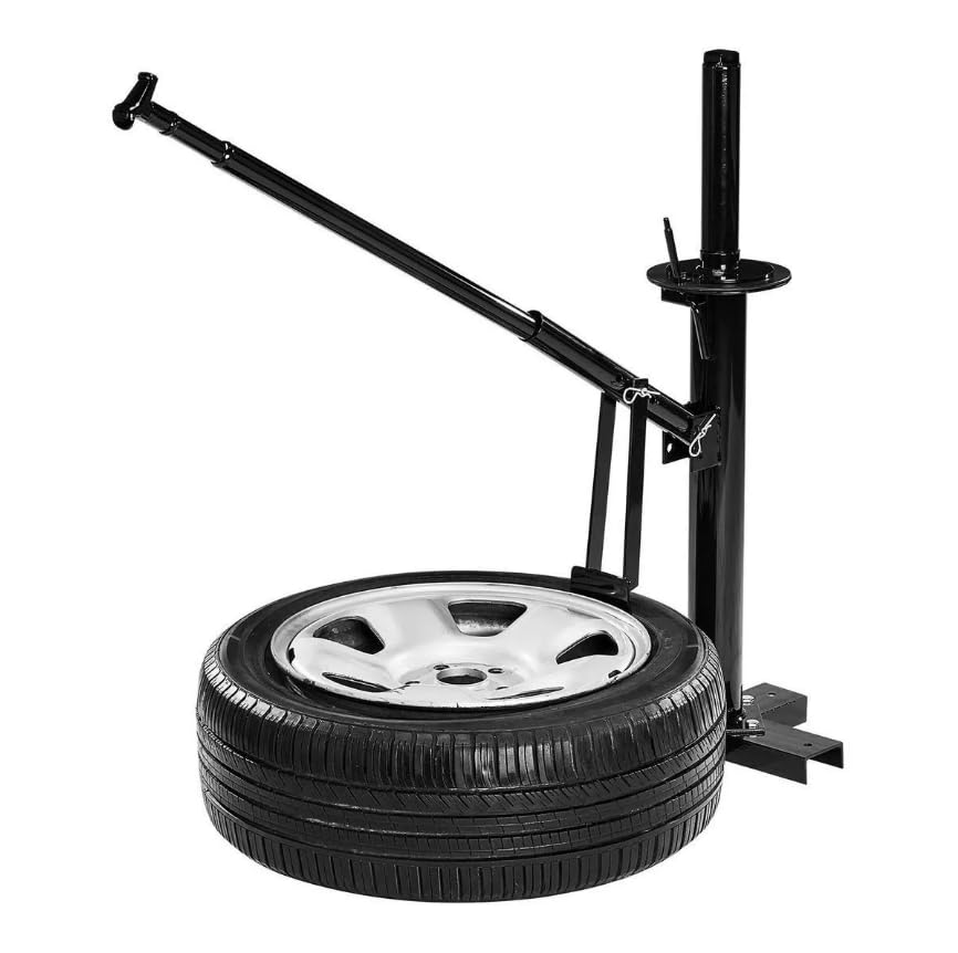 Manual Tire Changer 8"–16" – Heavy Duty Steel Bead Breaker & Mount Demount Tool for Car, Truck, ATV & Trailer Tires – Garage Tire Changing Stand