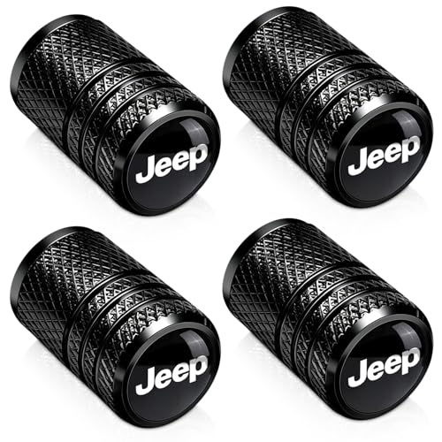Tire Valve Stem Cap Cover for Jeep Belt O-Ring Seal Corrosion Resistant tire Valve caps Car Accessories 4 Pack - color: Tire-D13
