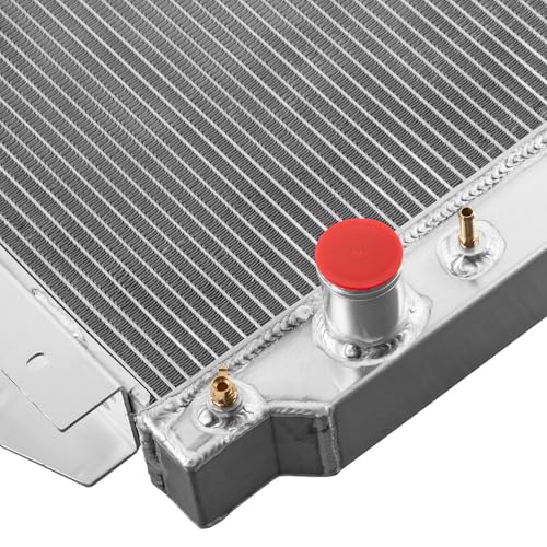 3 Row Radiator Compatible with 1992-1996 Ford E150 E250 E350 Econoline Club Wagon 5.0 5.8 V8 Aluminum Radiators 92 93 94 95 96