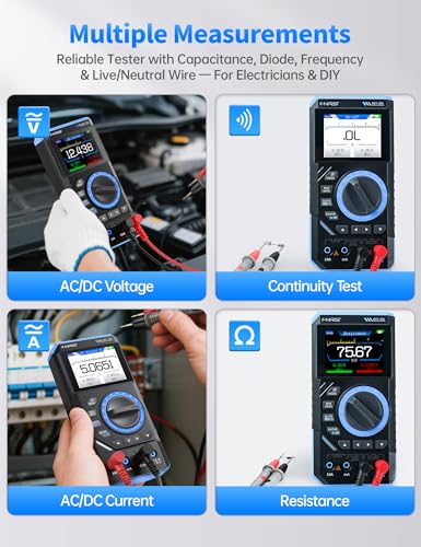 FNIRSI DST-201 3-in-1 1MHz Handheld Oscilloscope Multimeter DDS Generator - color: 1MHz 5MS/s Scope+Meter