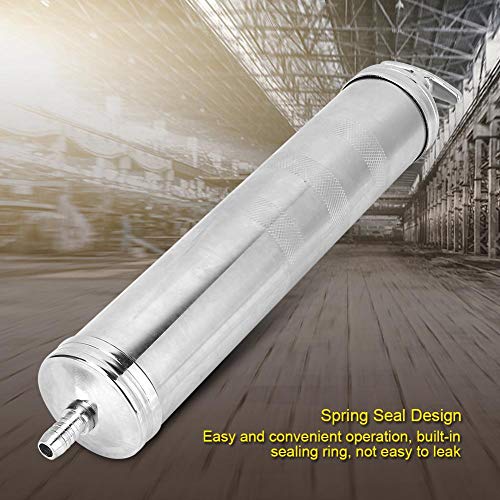 Oil Suction Gun, 500cc Aluminum Alloy Fluid Extractor with Flex Hose , Automotive Accessories Transfer Pump for Transmissions Clutches Gear Cases Differentials